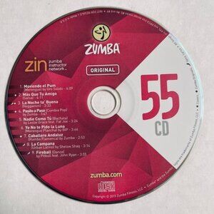 ZIN Zumba Instructor Network CD Fitness Mega Mix Exercise Dance 2015 Volume 55